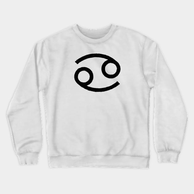 CANCER SYMBOL IN OIL Crewneck Sweatshirt by jcnenm